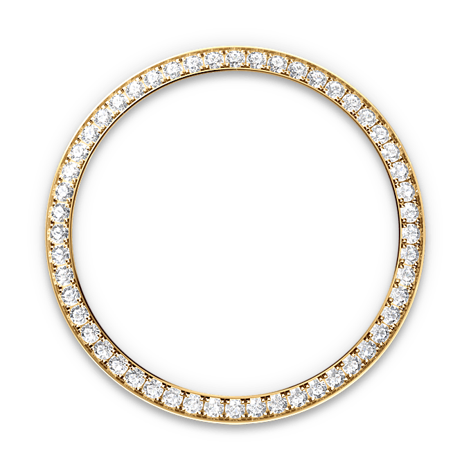 Diamond-set bezel