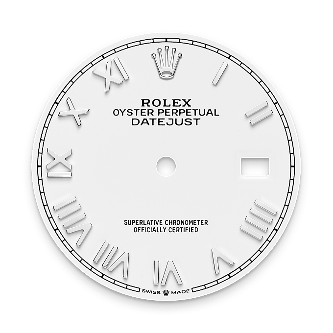 White dial