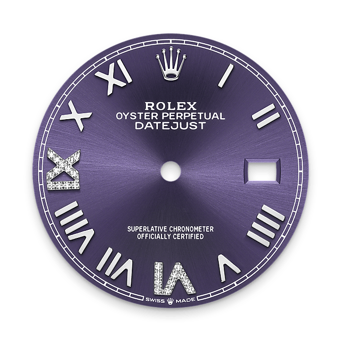 Aubergine Dial