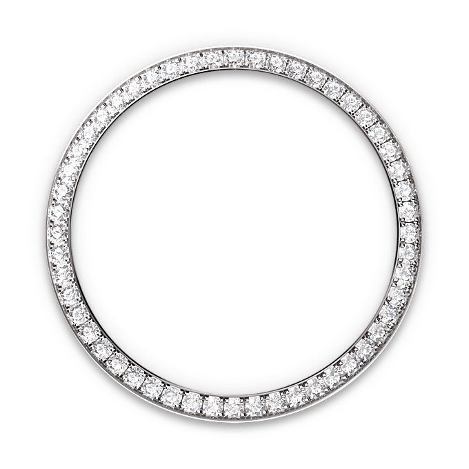 Diamond-set bezel