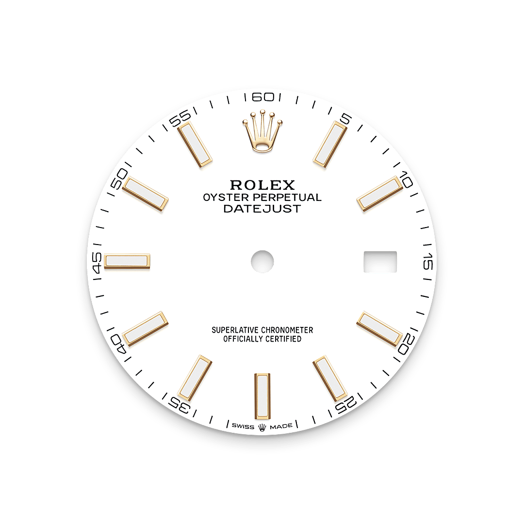 White dial