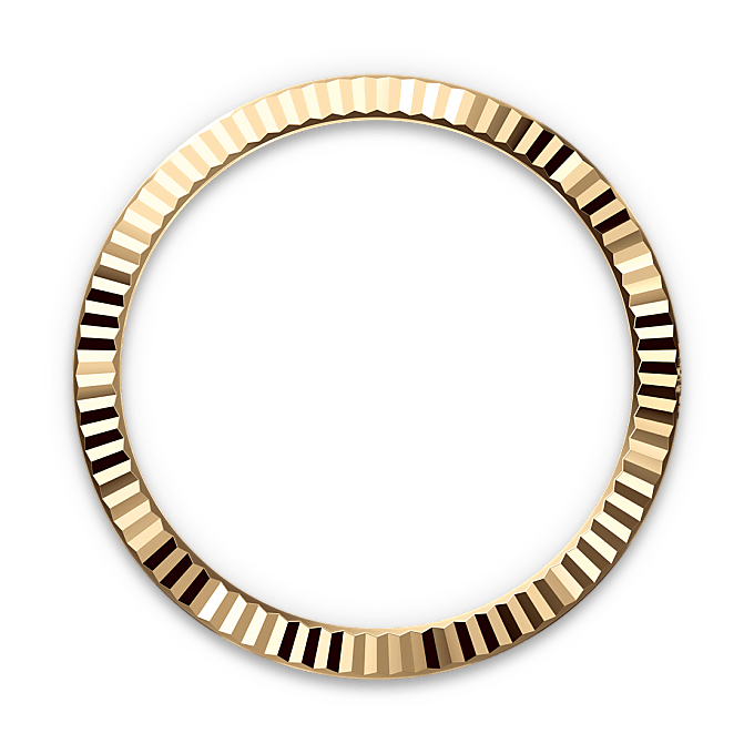 Fluted bezel