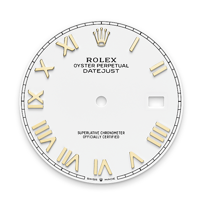 White dial