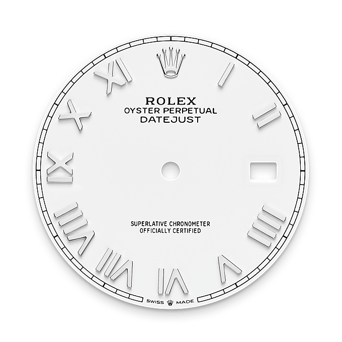 White dial