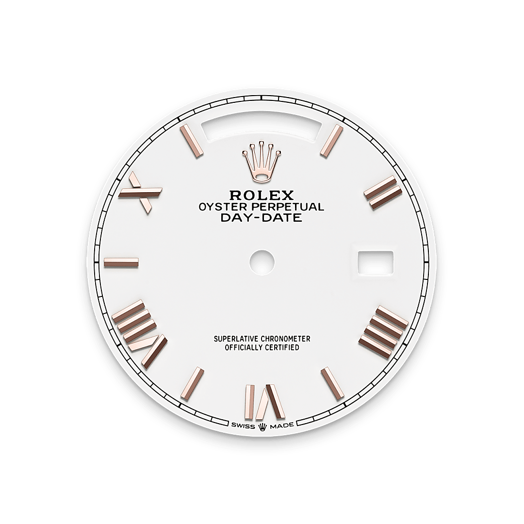 White dial