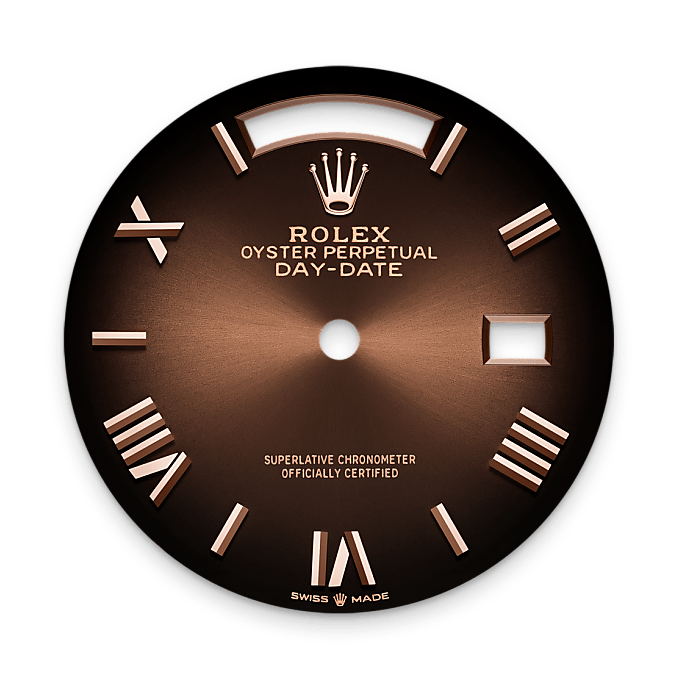 Brown ombré dial