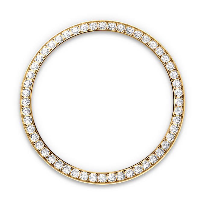 Diamond-set bezel