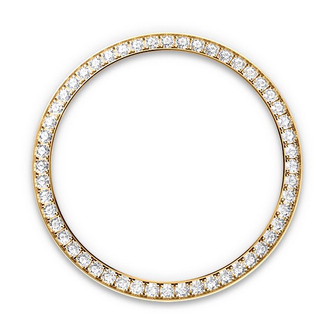 Diamond-set bezel