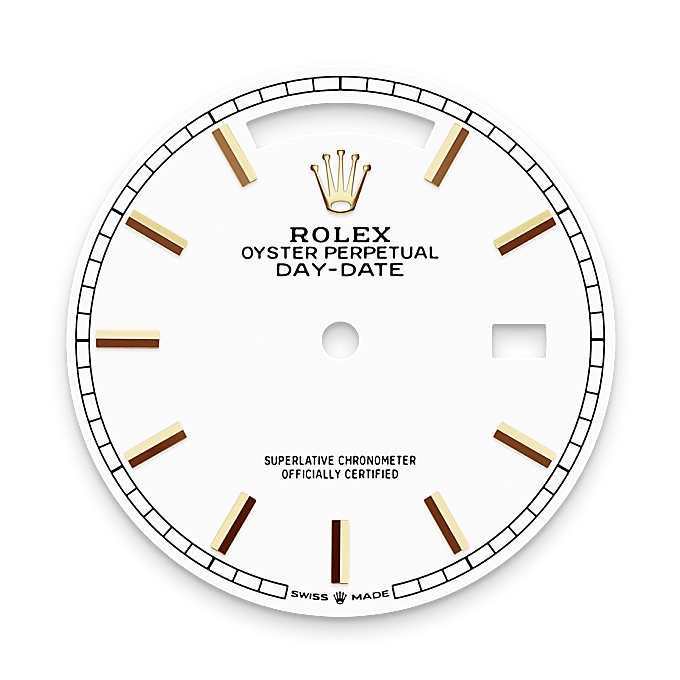 White dial