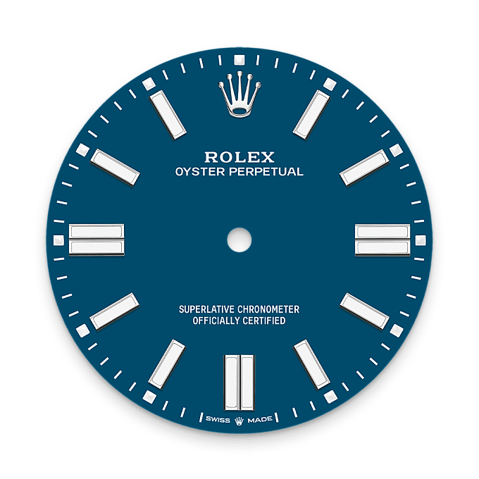 Med blue dial