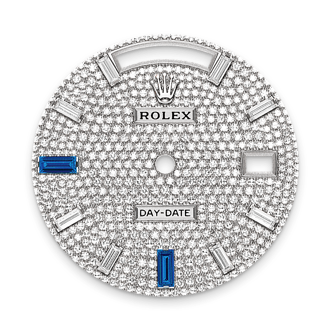 Diamond-Paved Dial