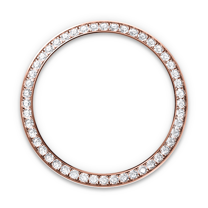 Diamond-set bezel