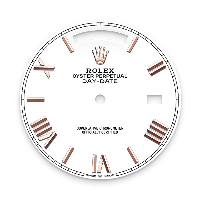 White dial