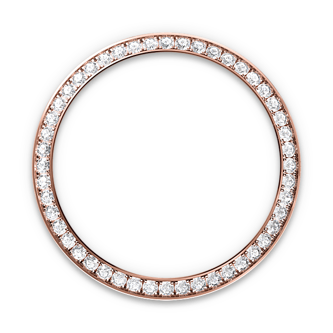 Diamond-set bezel