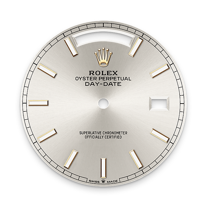 Silver dial