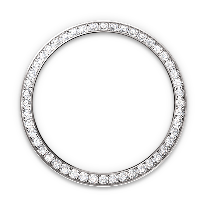 Diamond-set bezel