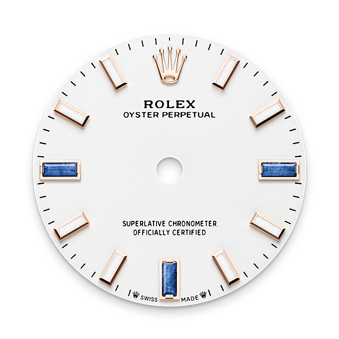 White dial
