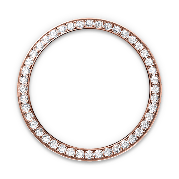 Diamond-set bezel