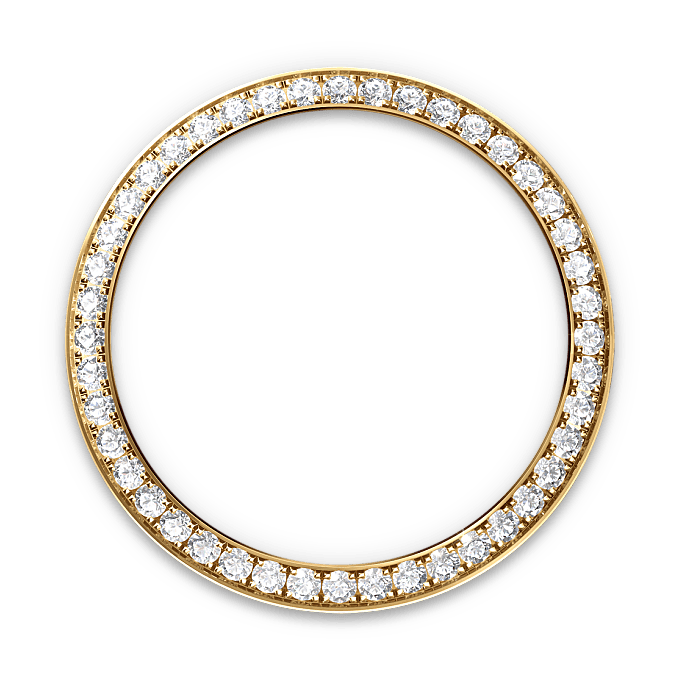 Diamond-set bezel