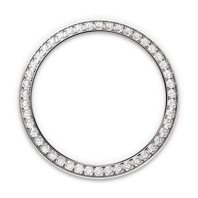 Diamond-set bezel