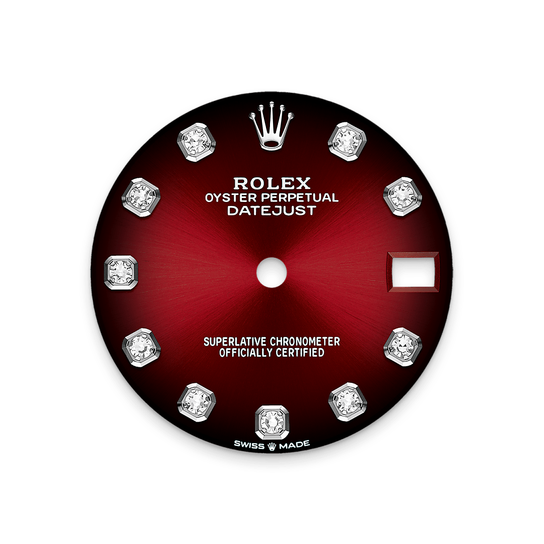 Red ombré dial