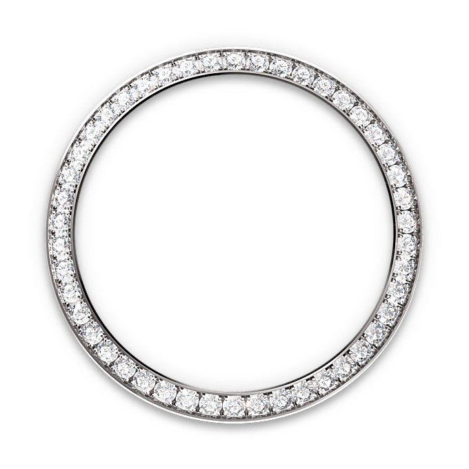 Diamond-set bezel