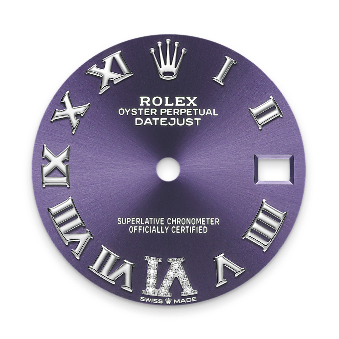 Aubergine Dial