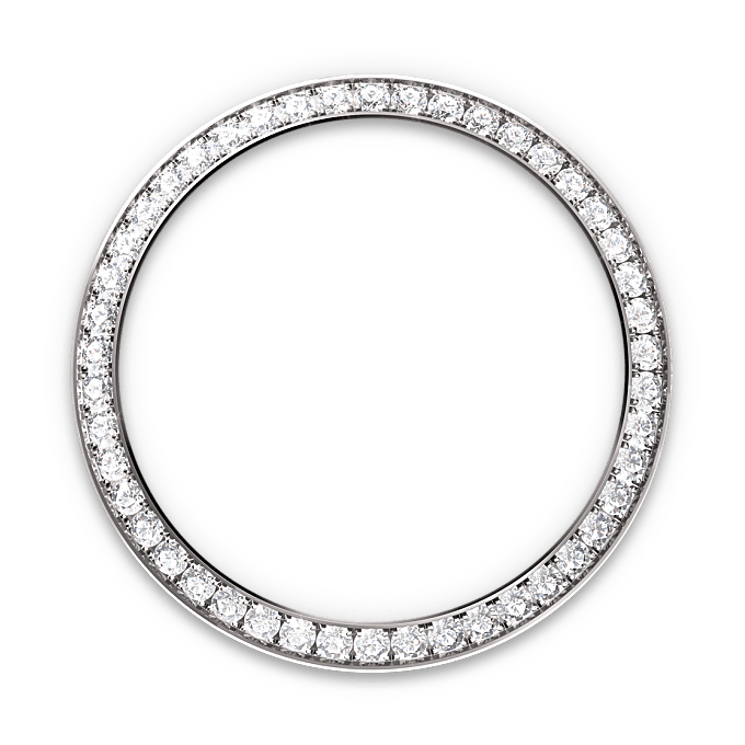 Diamond-set bezel