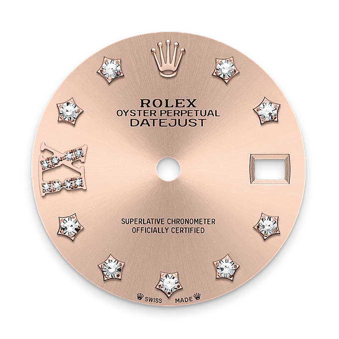 Rosé-colour dial