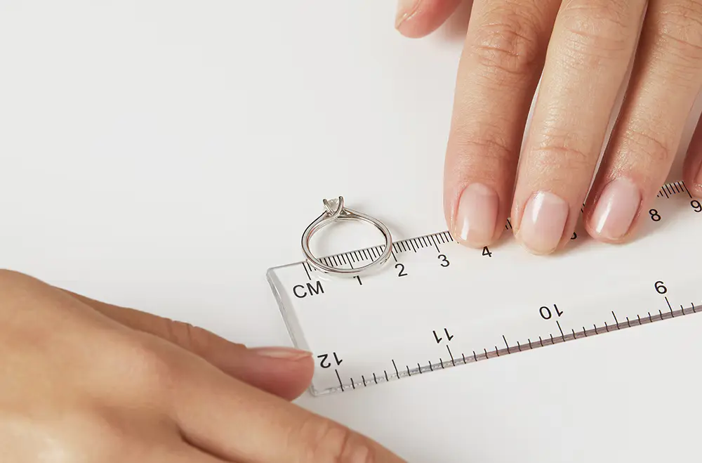 How to measure your ring size guide