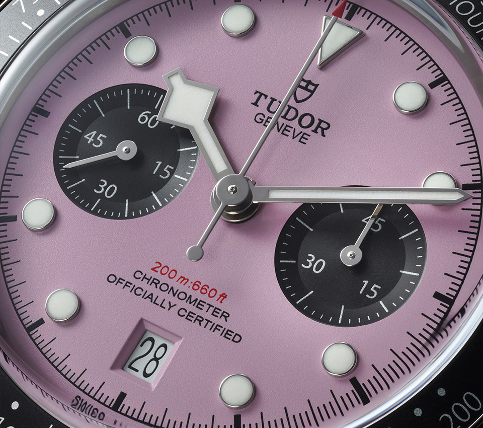 Tudor Black Bay Chrono Pink Dial