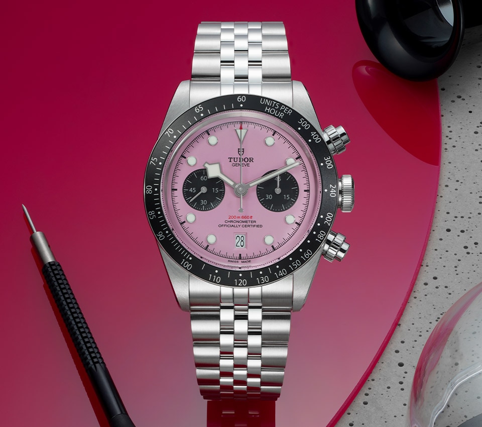TUDOR Black Bay Chrono Pink Watch