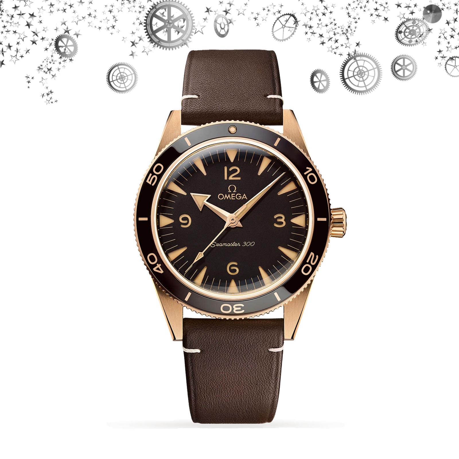 OMEGA Seamaster 300 Co-Axial Master Chronometer 41mm Bronze Gold