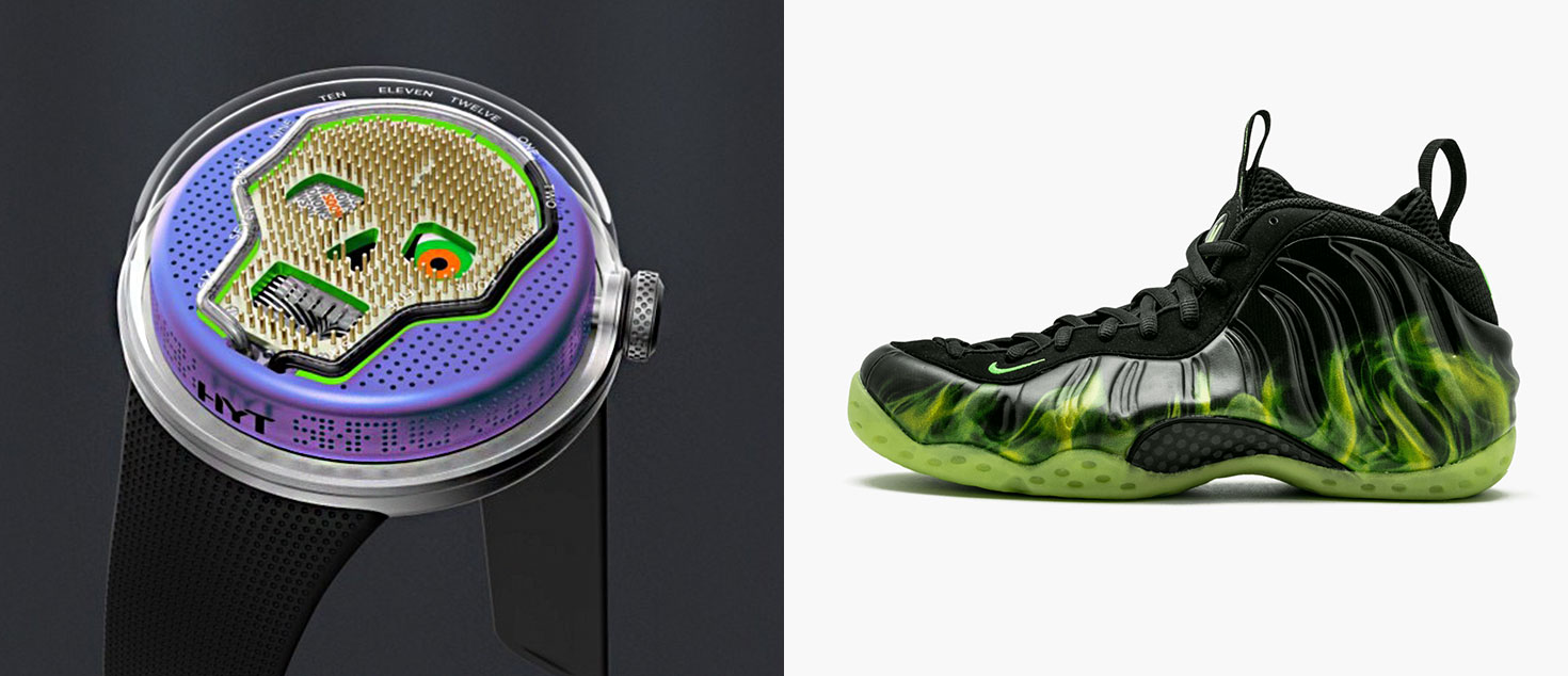 HYT SOONOW paired with Nike Air FoamPosite One ParaNorman